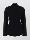 Sportmax Cardigan With Collared Design And Long Sleeves In Black