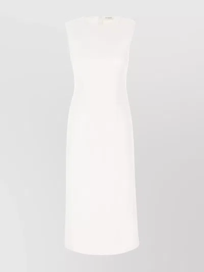Sportmax White Polyester Padded Cariddi Dress