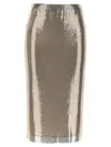 Sportmax Sequin-embellished High-rise Midi Skirt