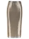 Sportmax Sequin-embellished High-rise Midi Skirt