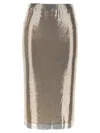 Sportmax Sequin-embellished High-rise Midi Skirt