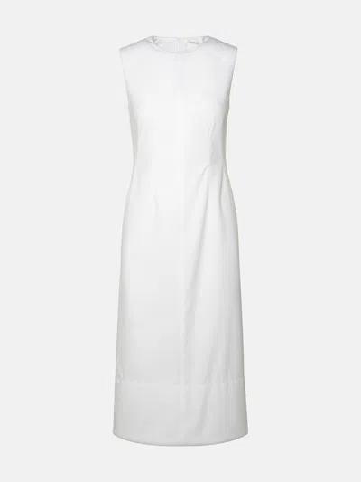 Sportmax 'cariddi' White Polyester Dress