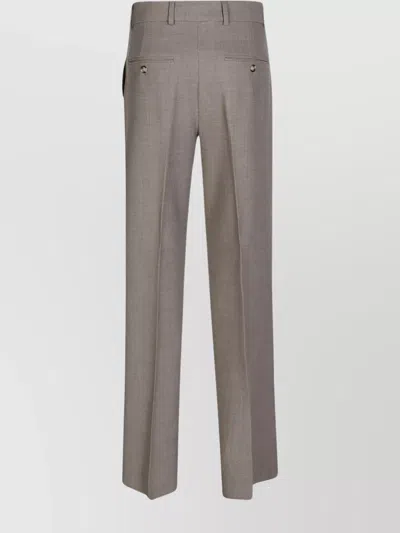 Sportmax Carrot Pants Back Pockets In Brown