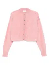 Sportmax Cashmere Cardigan In Pink
