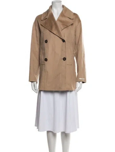 Pre-owned Sportmax Cashmere Jacket In Neutrals