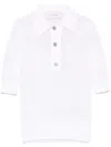 Sportmax Casta Polo Shirt In White