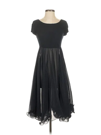 Pre-owned Sportmax Casual Dress In Black