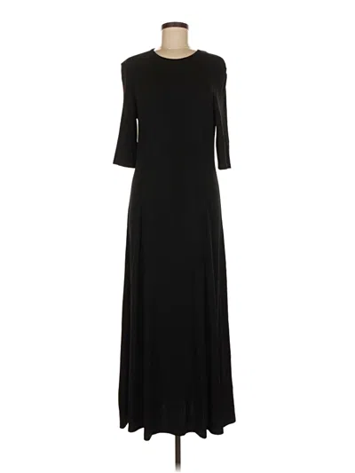 Pre-owned Sportmax Casual Dress In Black