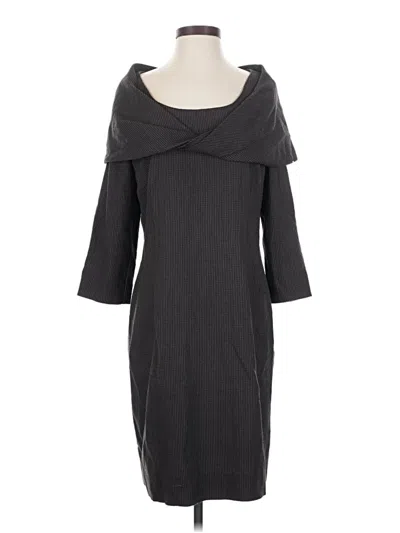 Pre-owned Sportmax Casual Dress In Gray