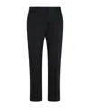Sportmax Etna Pleat Detailed Pants In Black