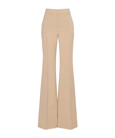 Sportmax Casual Pants With Belt Loops In Brown