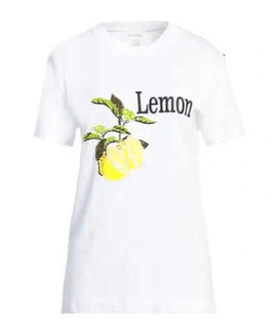 Sportmax Casual Printed T-shirt In White