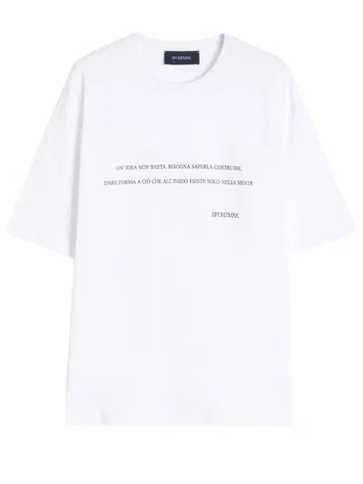 Sportmax Casual Round Neck Short Sleeve T-shirt - Size S In White
