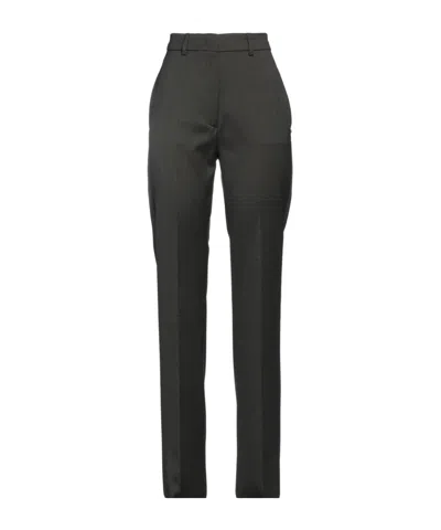 Sportmax Casual Wool Trousers In Black