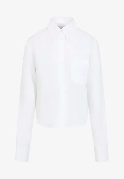 Sportmax Ceppo Long-sleeved Shirt In White