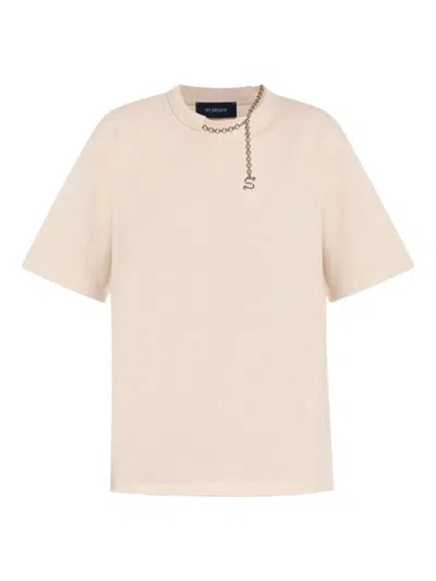 SPORTMAX SPORTMAX CHAIN-EMBELLISHED T-SHIRT