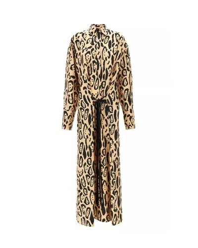 SPORTMAX OVERSIZED PRINTED CHEMISIER