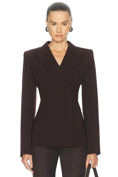 Sportmax Ciocca Fitted Blazer In Black
