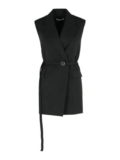 Sportmax Ciurma Black Virgin Wool Blazer