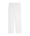 Sportmax Classe Mini Flared Trousers In White
