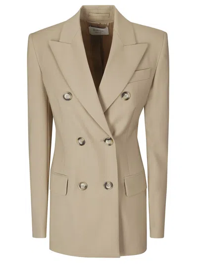 Sportmax Classic Beige Double-breasted Jacket