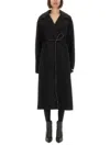 Sportmax Coat  Woman Color Black In Black