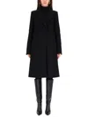 Sportmax Coat "ala" In Black
