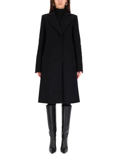 Sportmax Coat "ala" In Black