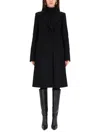 Sportmax Coat "ala" In Black