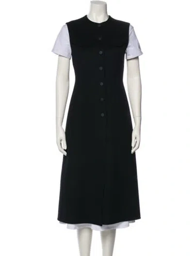 Pre-owned Sportmax Coat In Black