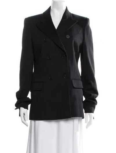 Pre-owned Sportmax Coat In Black