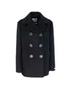 Sportmax Coat In Black