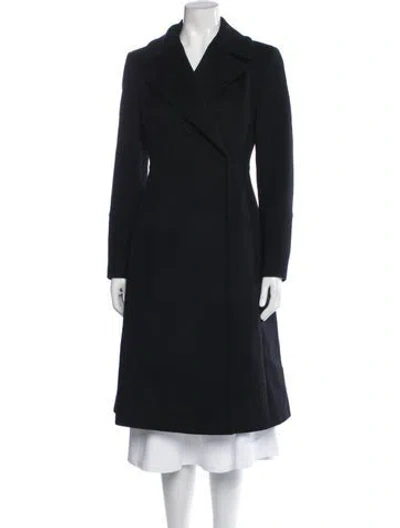 Pre-owned Sportmax Coat In Blue