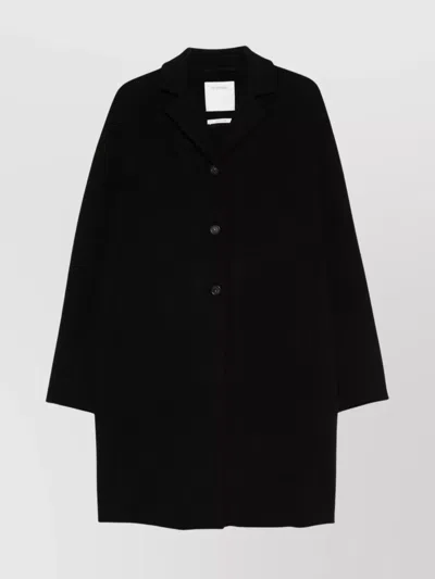 SPORTMAX COAT LONG SLEEVE NOTCHED LAPELS