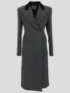 Sportmax Embroidered Wool Liuto2 Coat In Multicolor