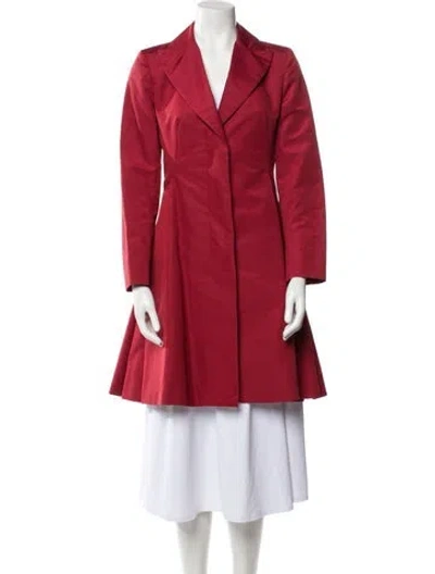 Pre-owned Sportmax Coat In Red
