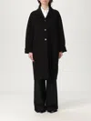 Sportmax Andria' Black Wool Coat