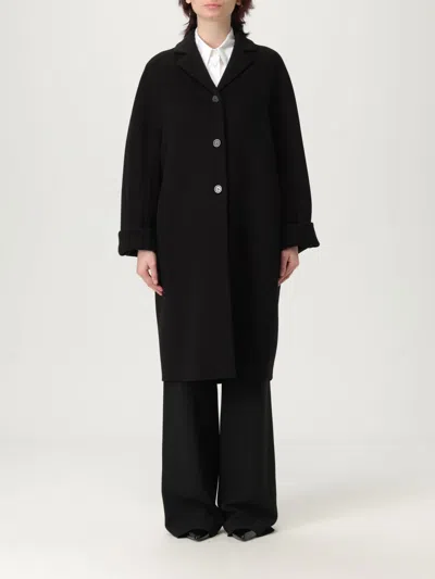SPORTMAX COAT SPORTMAX WOMAN COLOR BLACK,G58800002