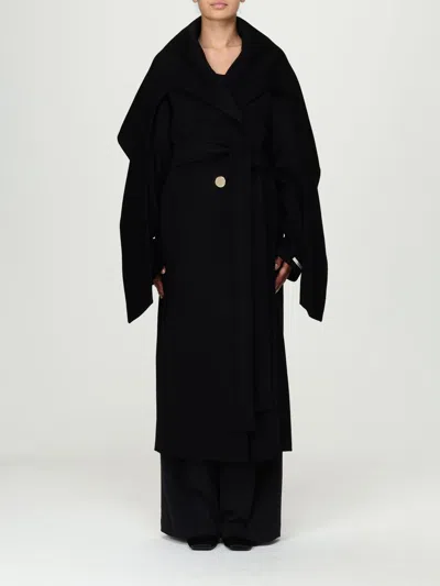 Sportmax Coat  Woman Color Black