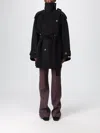 Sportmax Coat  Woman Color Black In Black