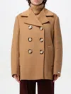 Sportmax Coat  Woman Color Camel
