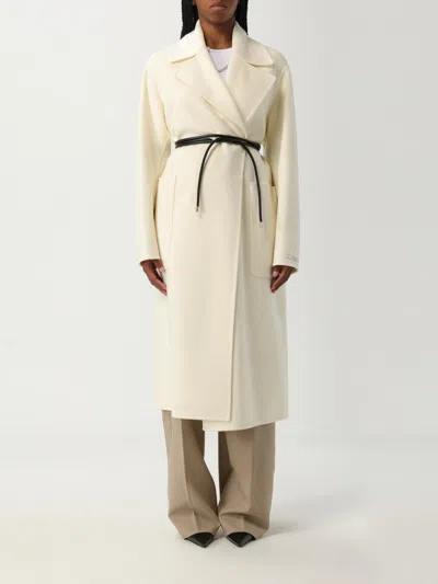 Sportmax Coat  Woman Color Milk