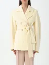 Sportmax Coat  Woman Color White In 白色