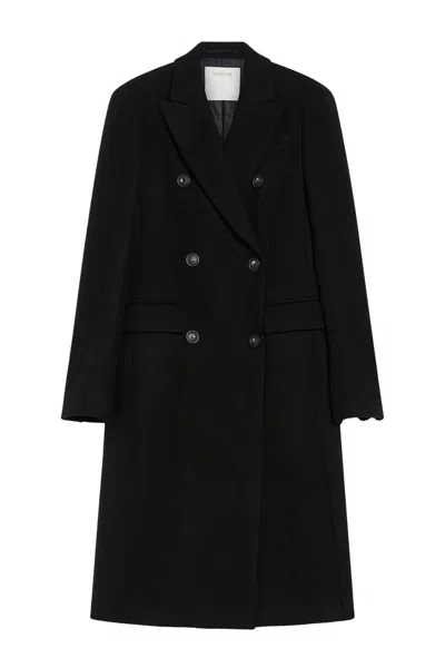 Sportmax Coats In Black