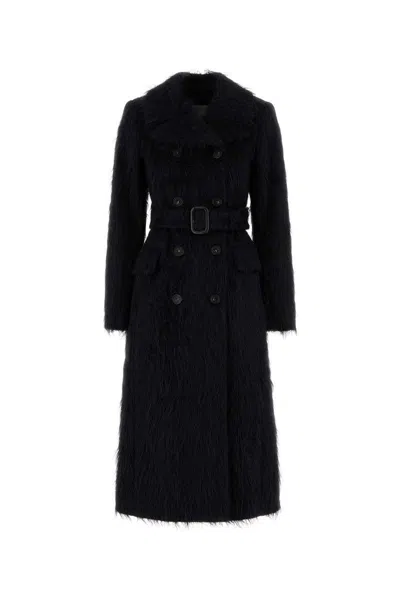Sportmax Coats In Black