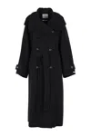 Sportmax Coats In Black