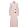 Sportmax Comune Tailored Coat In Pink