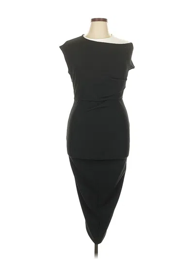 Pre-owned Sportmax Cocktail Dress In Black