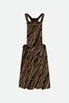 Sportmax Code Abito Fantasia Multicolore In Marrone