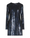 Sportmax Code Woman Mini Dress Navy Size S Viscose, Elastane, Polyester In Blue